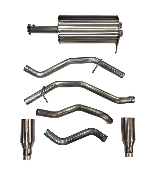 Corsa Sport Exhaust System Polished Tips 19-up Ram 1500 5.7L - Click Image to Close